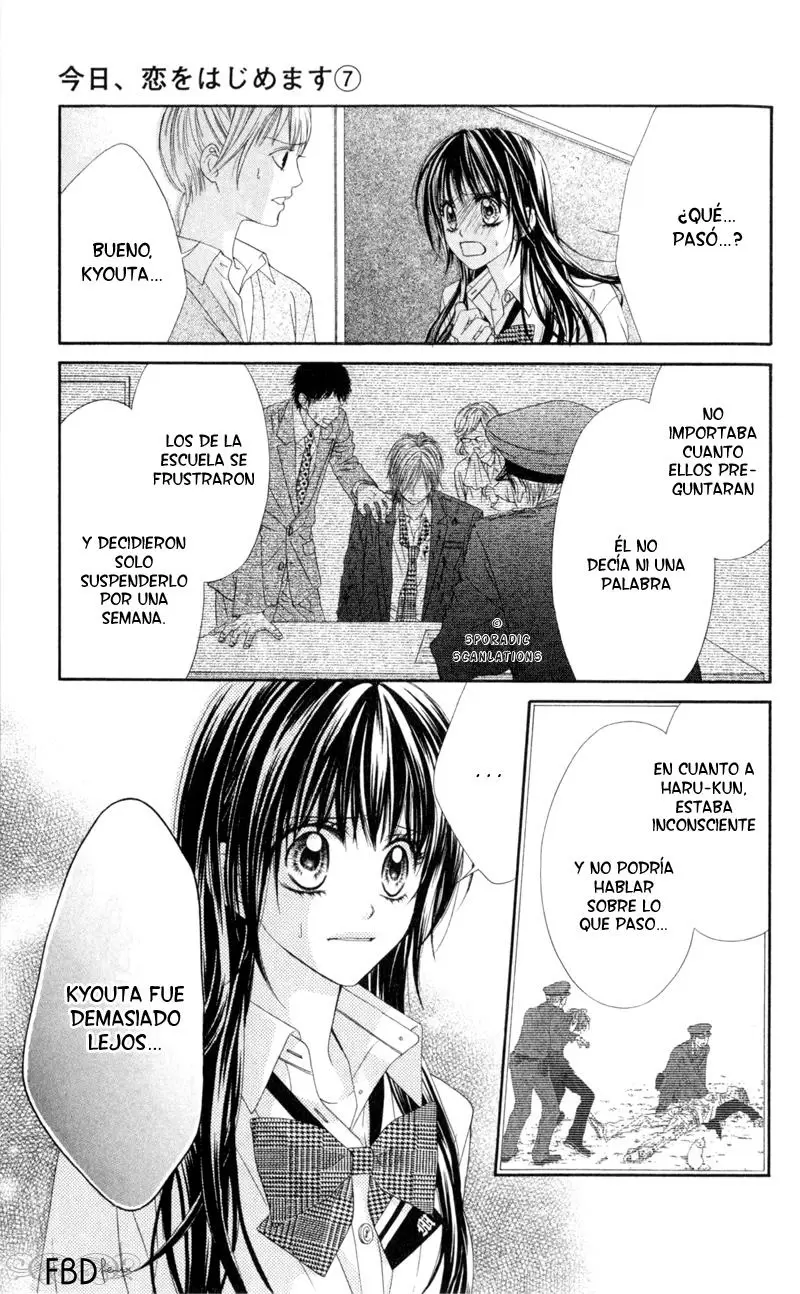 Kyou, Koi wo Hajimemasu capítulo 43, página 3