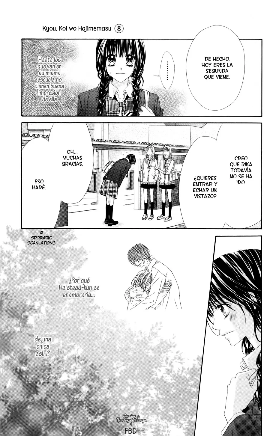 Kyou, Koi wo Hajimemasu capítulo 46, página 3