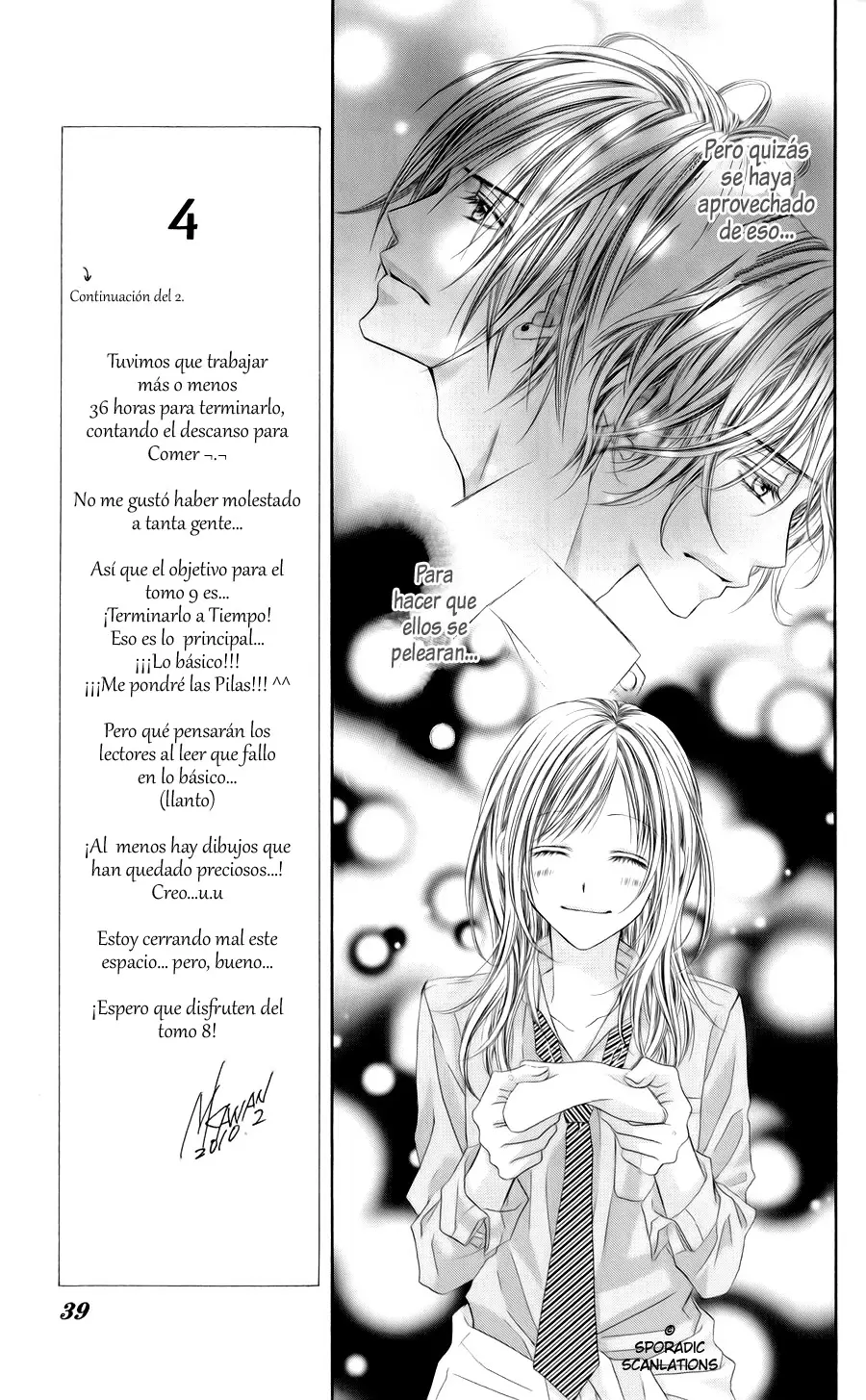 Kyou, Koi wo Hajimemasu capítulo 46, página 8