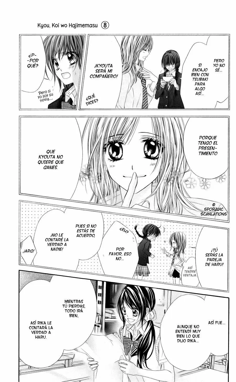 Kyou, Koi wo Hajimemasu capítulo 46, página 19