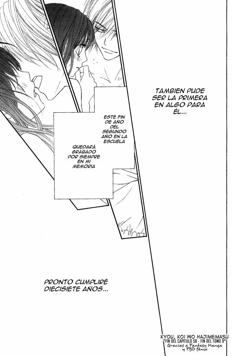 Kyou, Koi wo Hajimemasu capítulo 58, página 25