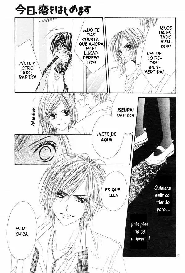 Kyou, Koi wo Hajimemasu capítulo 6, página 17
