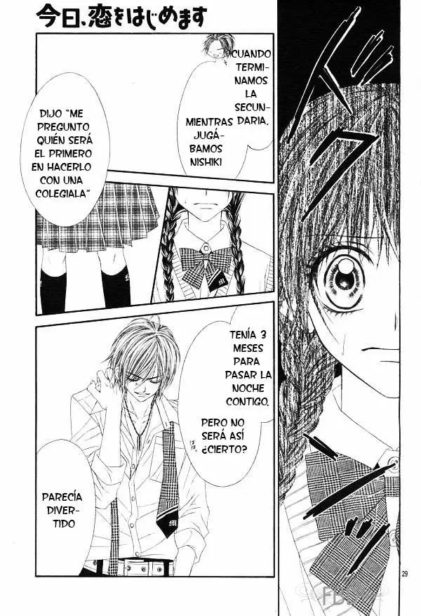 Kyou, Koi wo Hajimemasu capítulo 6, página 29