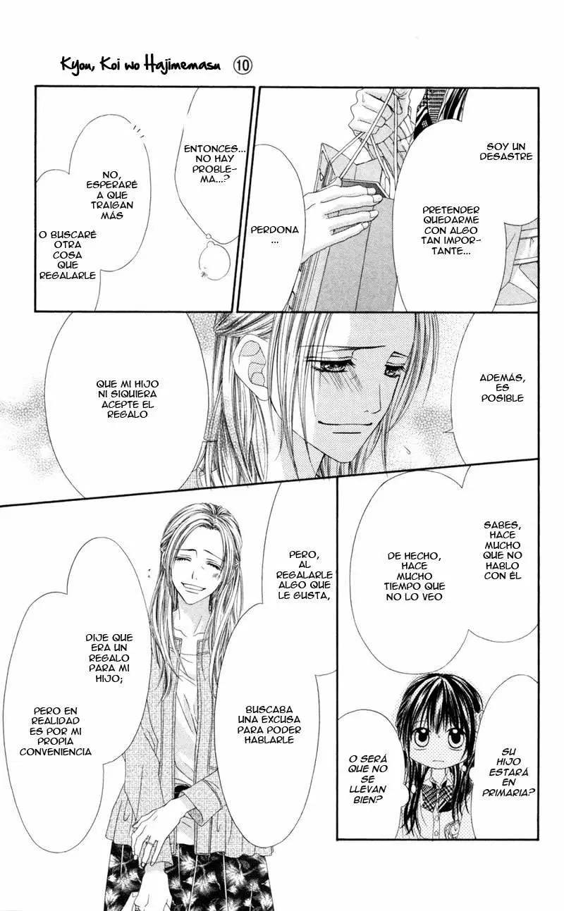 Kyou, Koi wo Hajimemasu capítulo 63, página 9