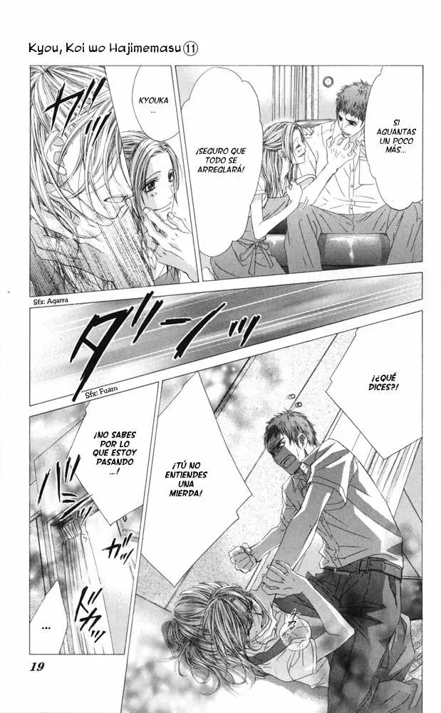 Kyou, Koi wo Hajimemasu capítulo 66, página 17