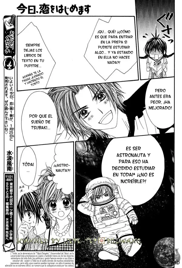 Kyou, Koi wo Hajimemasu capítulo 9, página 9