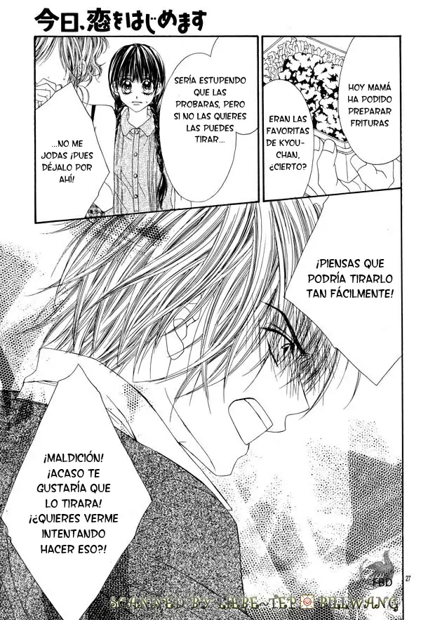 Kyou, Koi wo Hajimemasu capítulo 9, página 27