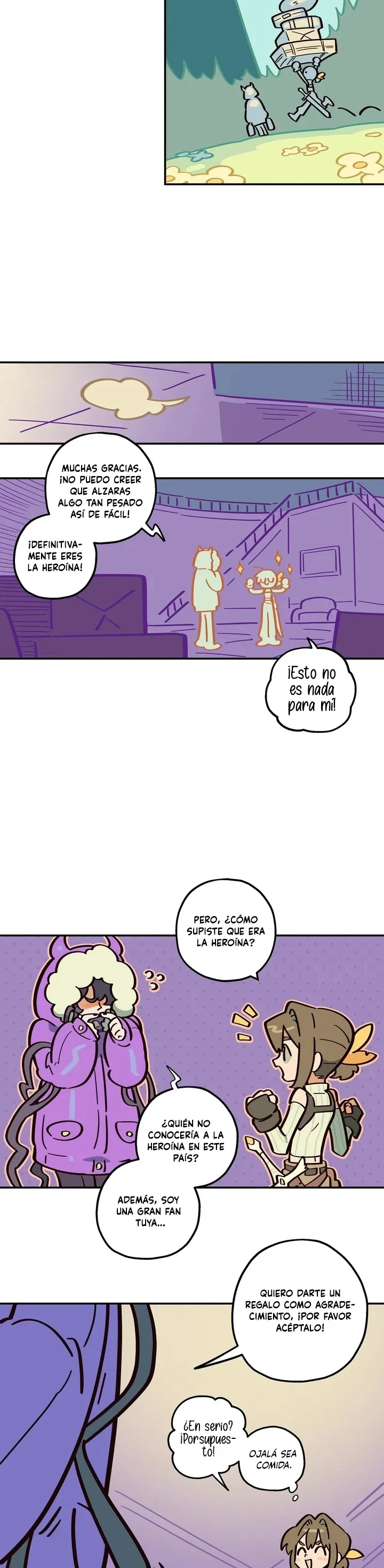 La historia de un Heroe capítulo 0, página 4