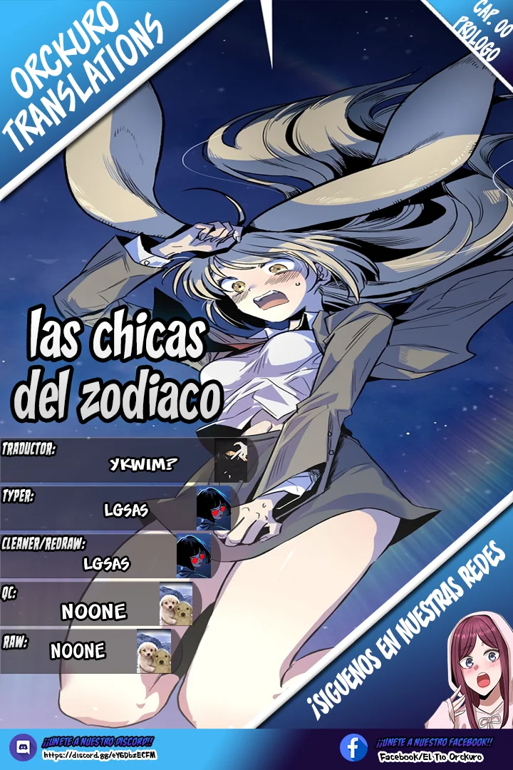 Las Chicas del Zodiaco capítulo 0, página 1