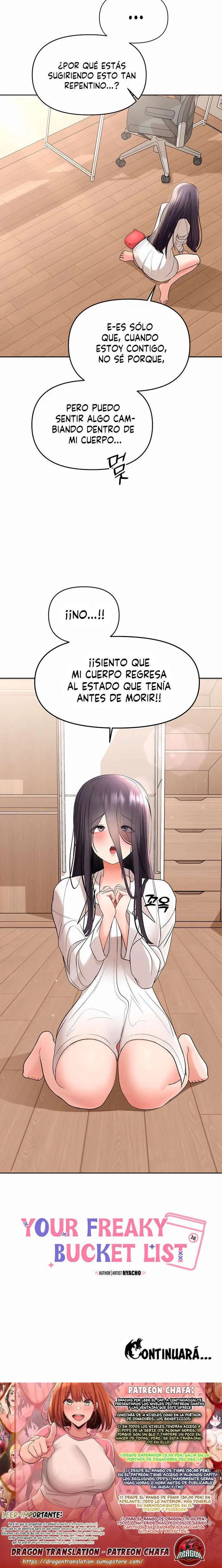 Las cosas que quiero hacer antes de morir capítulo 2, página 17