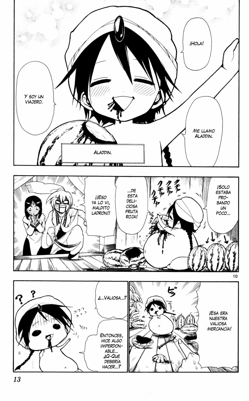 Magi - Labyrinth of Magic capítulo 1, página 15