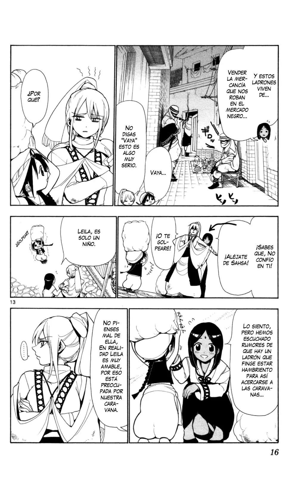 Magi - Labyrinth of Magic capítulo 1, página 18