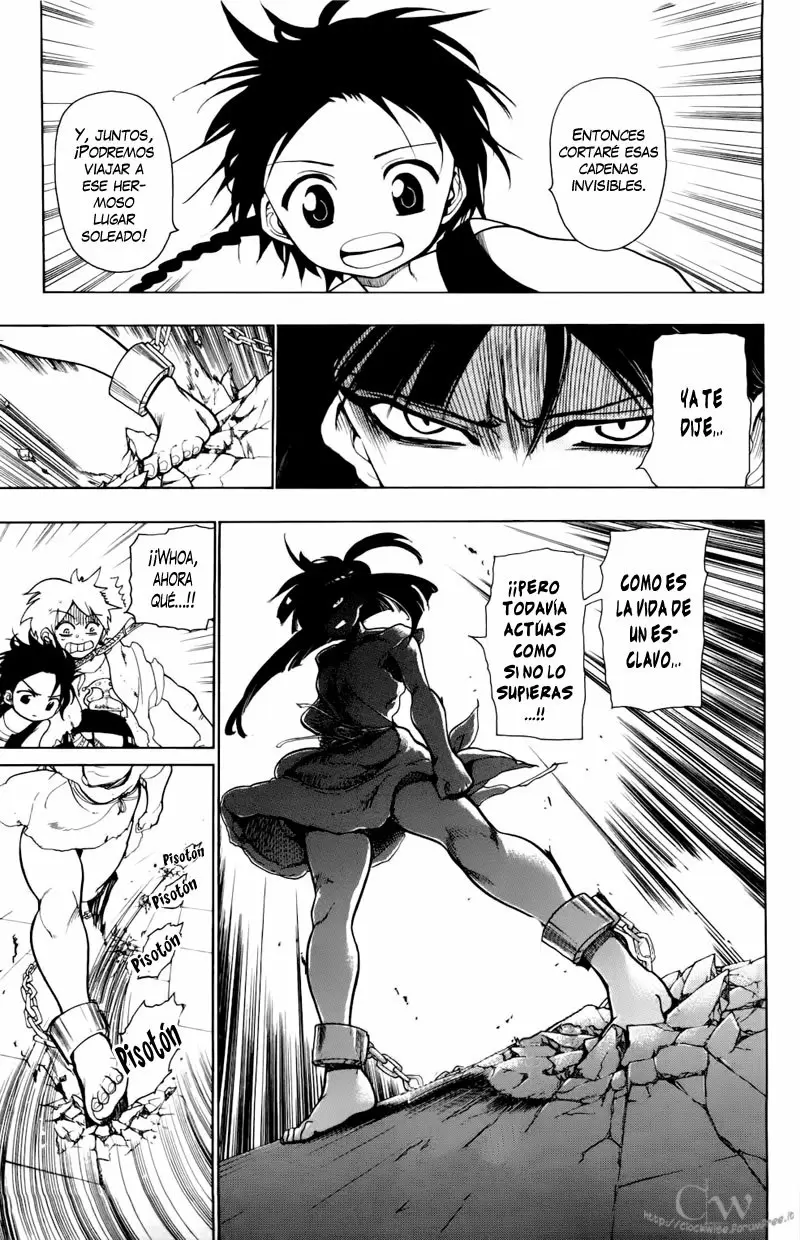 Magi - Labyrinth of Magic capítulo 10, página 16