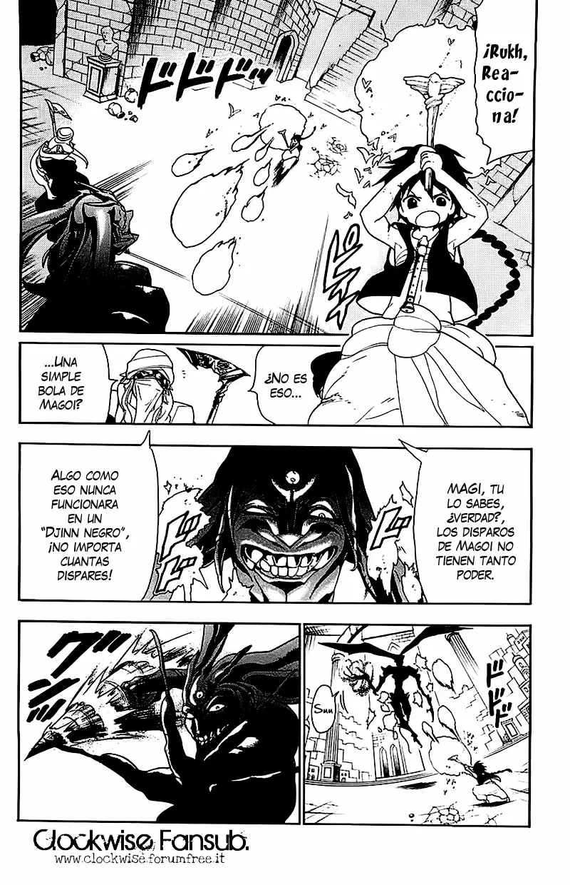 Magi - Labyrinth of Magic capítulo 100, página 8