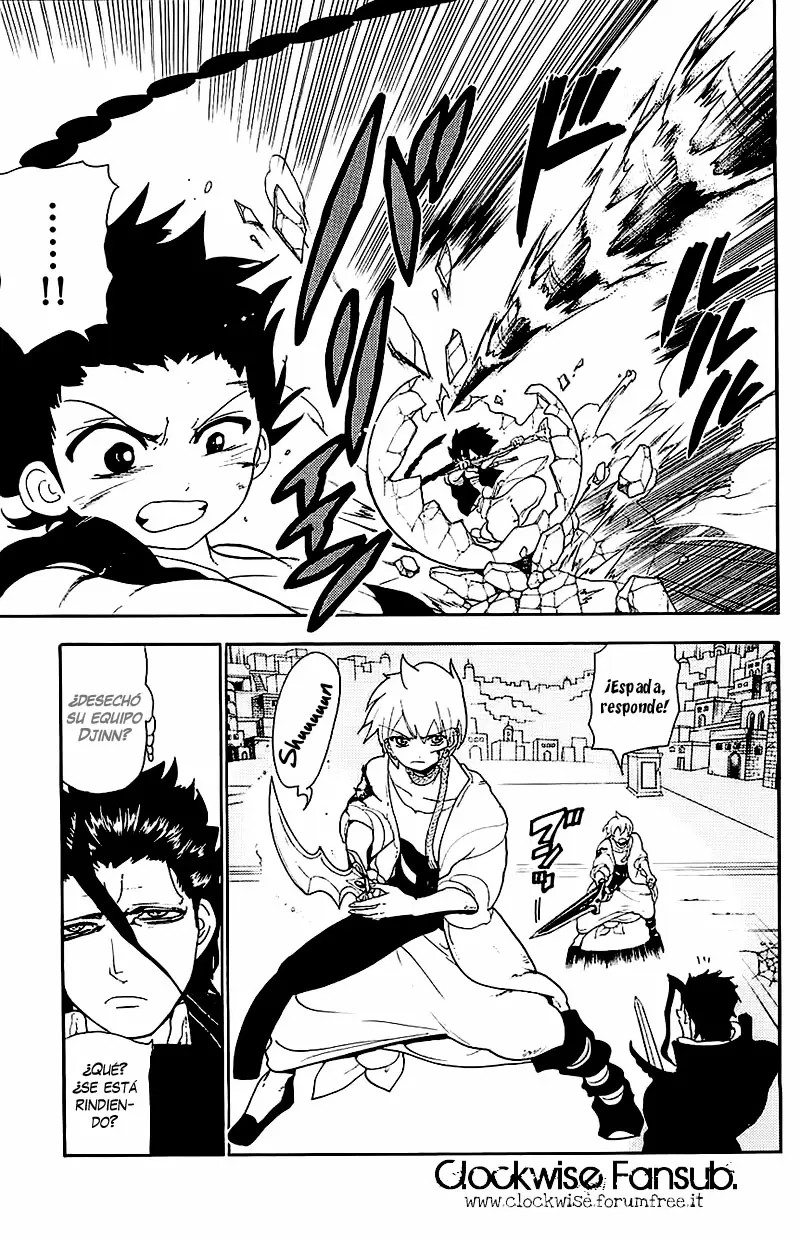 Magi - Labyrinth of Magic capítulo 100, página 9