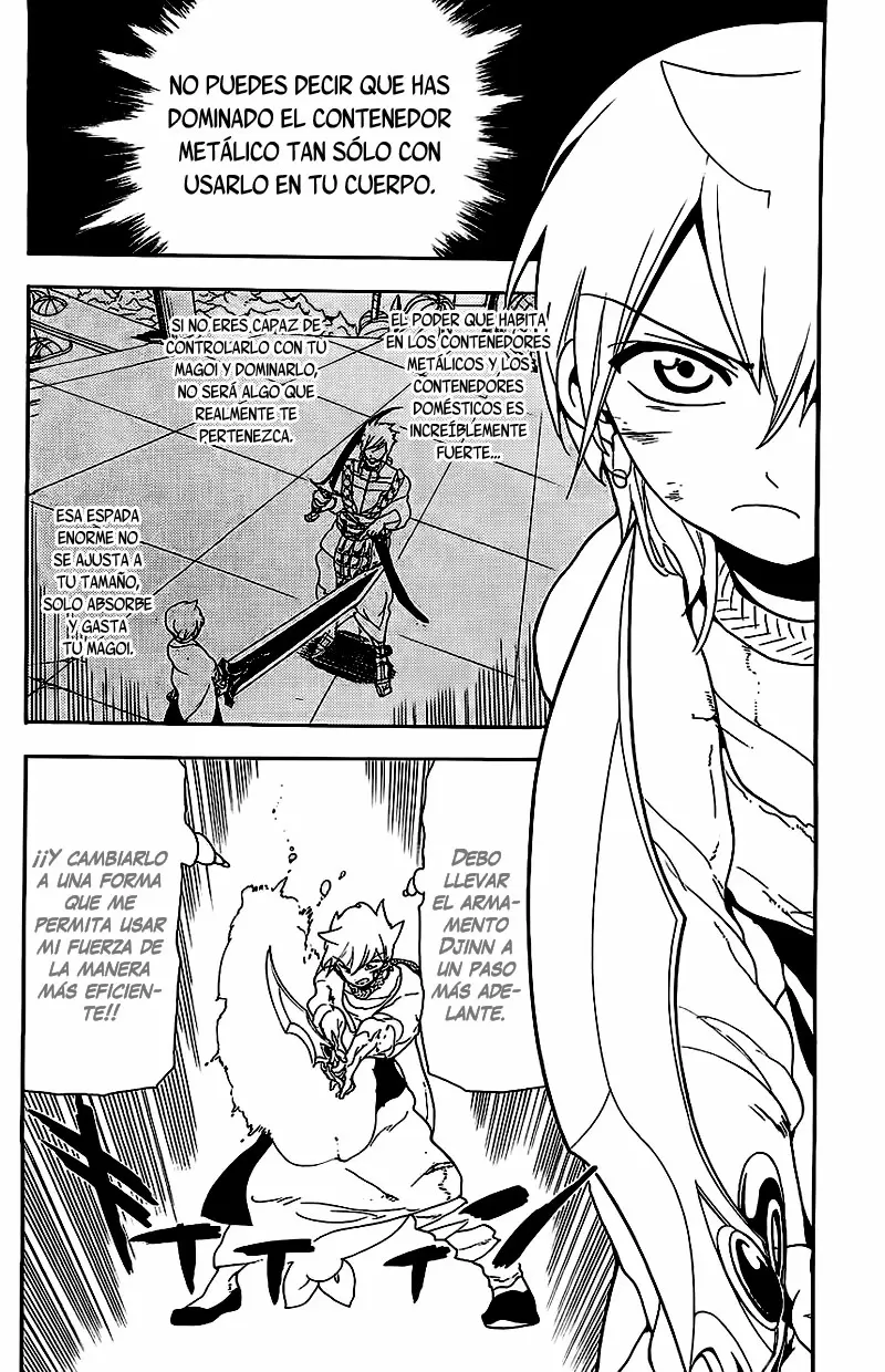 Magi - Labyrinth of Magic capítulo 100, página 10