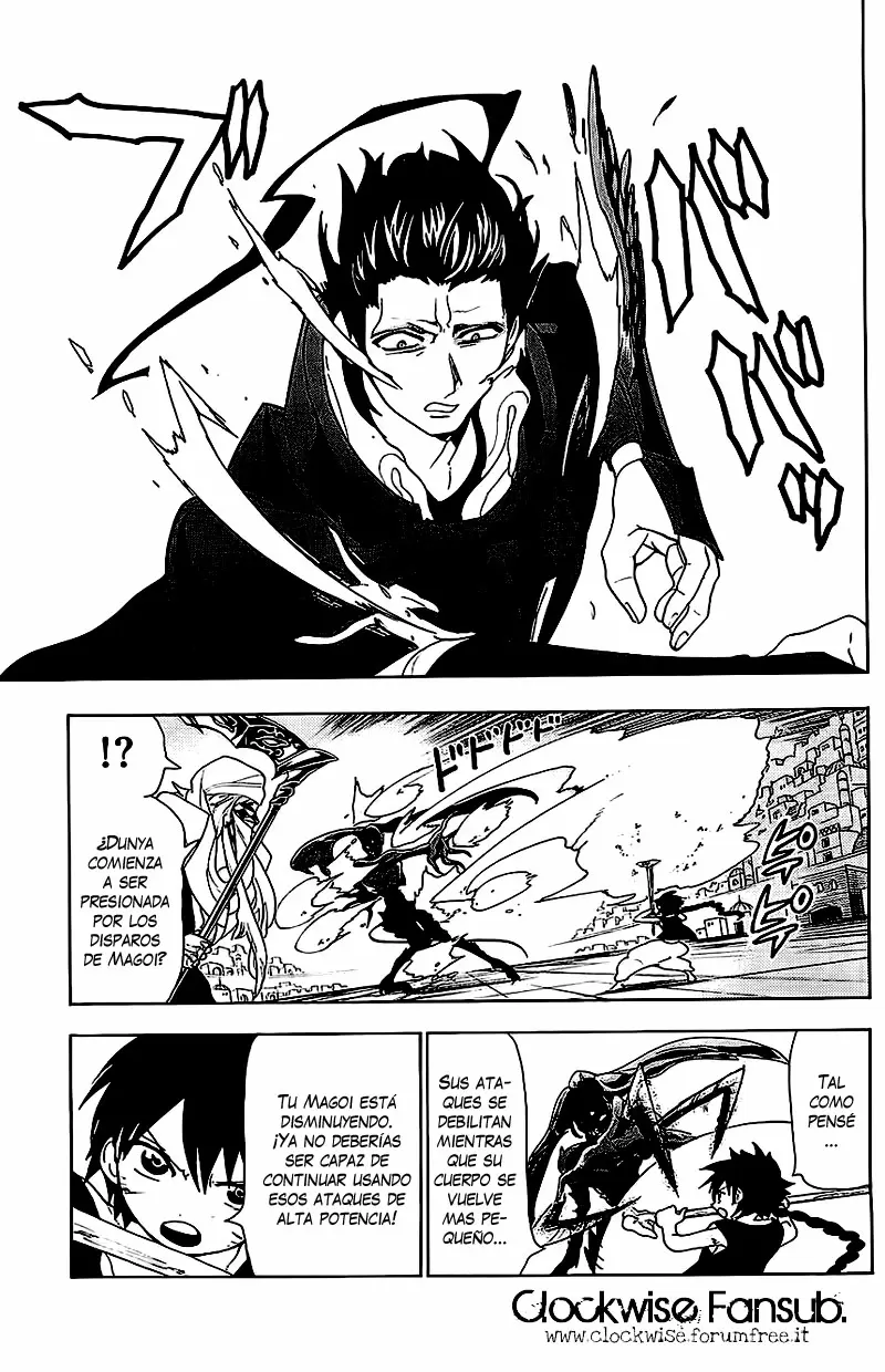 Magi - Labyrinth of Magic capítulo 100, página 13