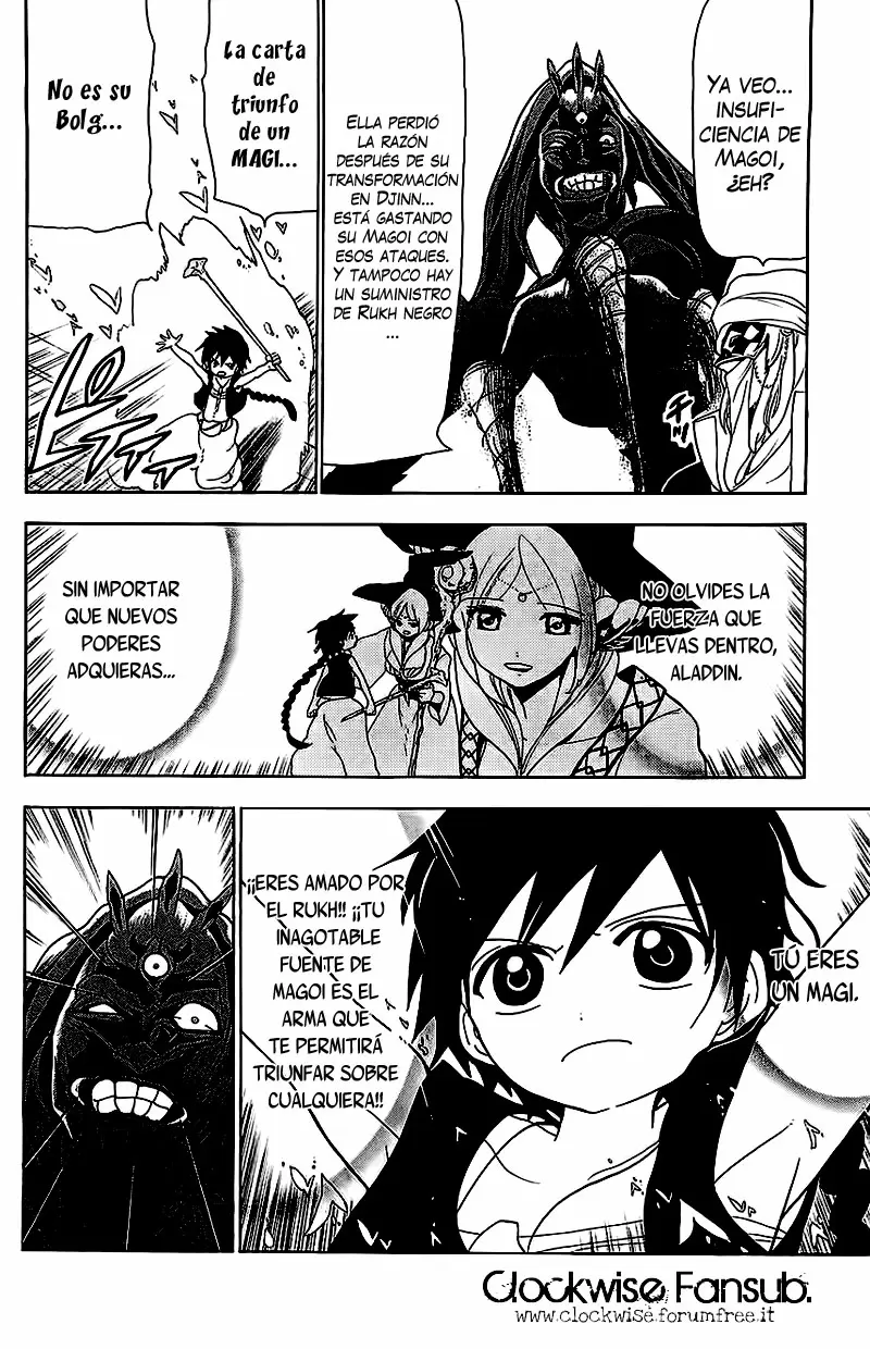 Magi - Labyrinth of Magic capítulo 100, página 14