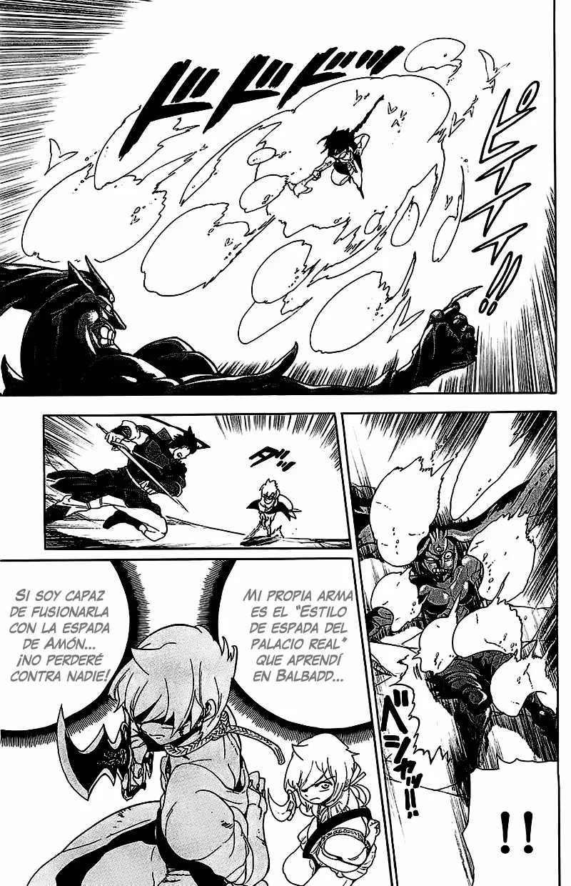 Magi - Labyrinth of Magic capítulo 100, página 15