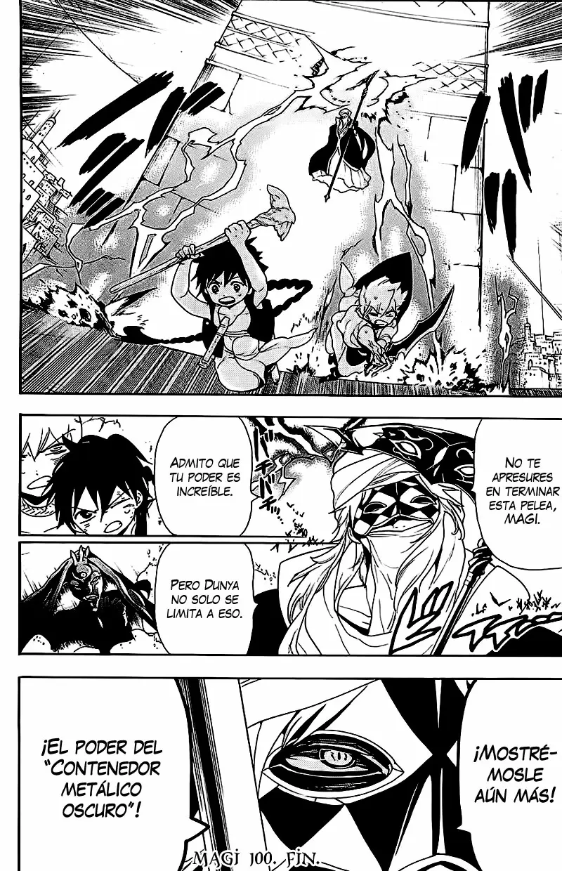 Magi - Labyrinth of Magic capítulo 100, página 18