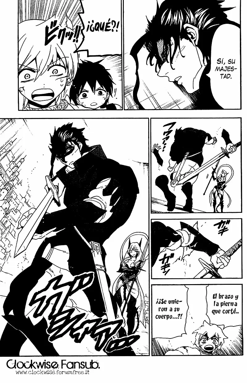 Magi - Labyrinth of Magic capítulo 101, página 13
