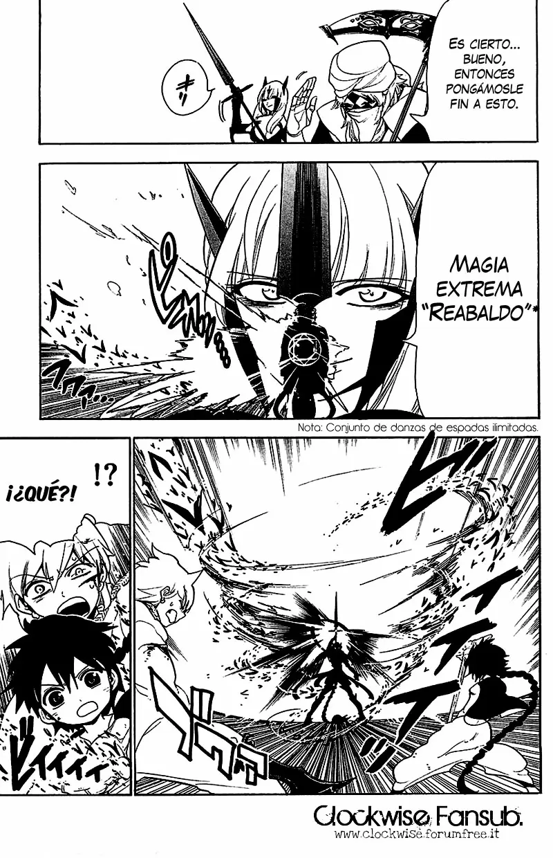 Magi - Labyrinth of Magic capítulo 102, página 3