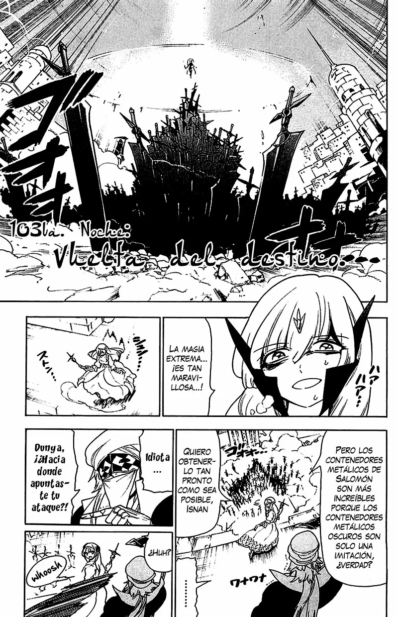 Magi - Labyrinth of Magic capítulo 103, página 1