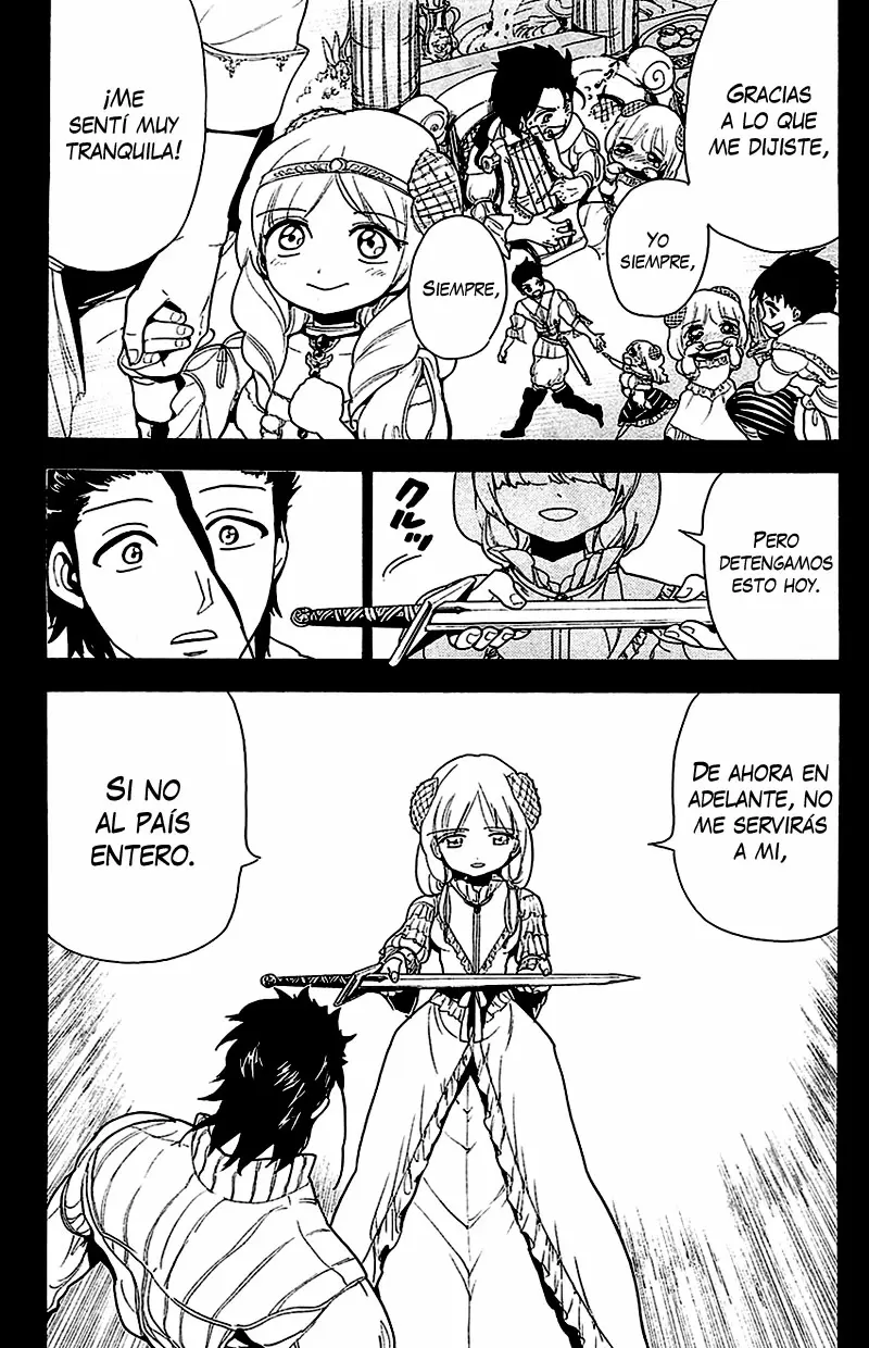 Magi - Labyrinth of Magic capítulo 103, página 15