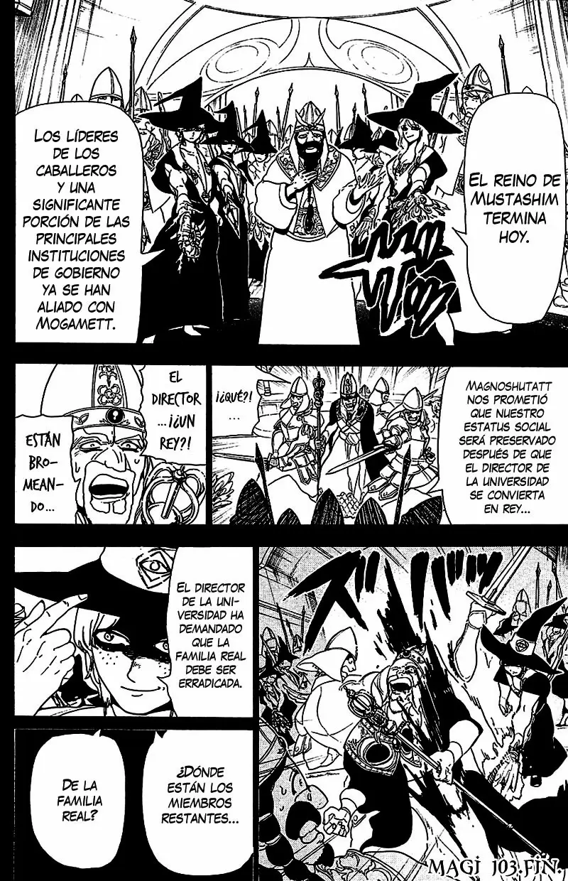 Magi - Labyrinth of Magic capítulo 103, página 18