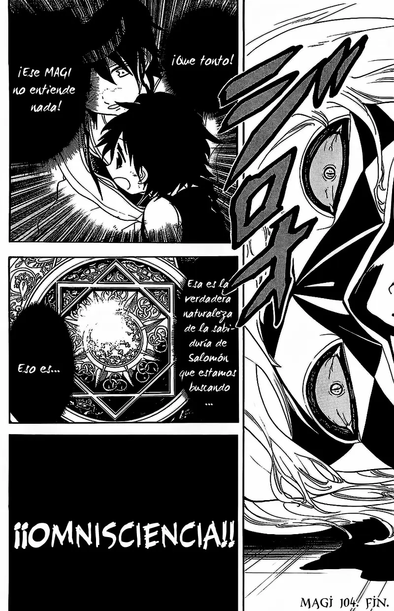 Magi - Labyrinth of Magic capítulo 104, página 18