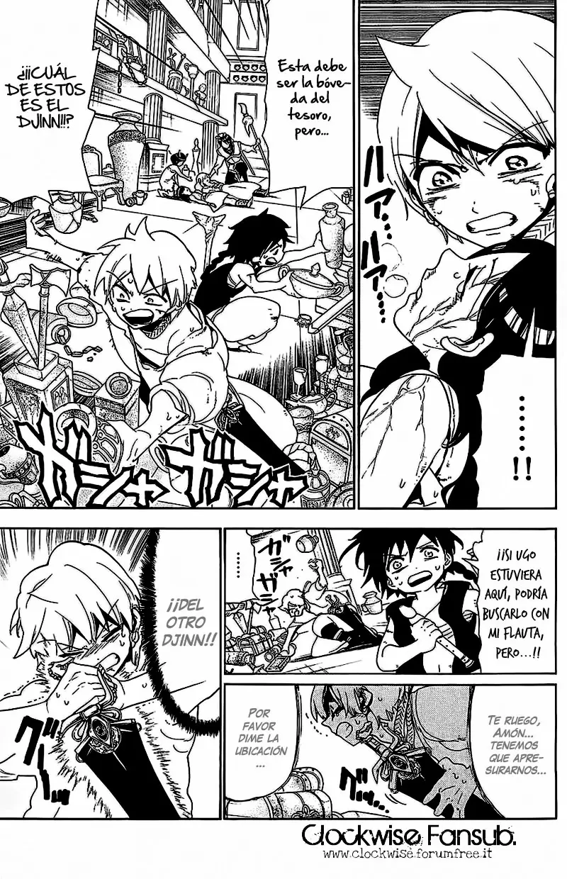 Magi - Labyrinth of Magic capítulo 105, página 3