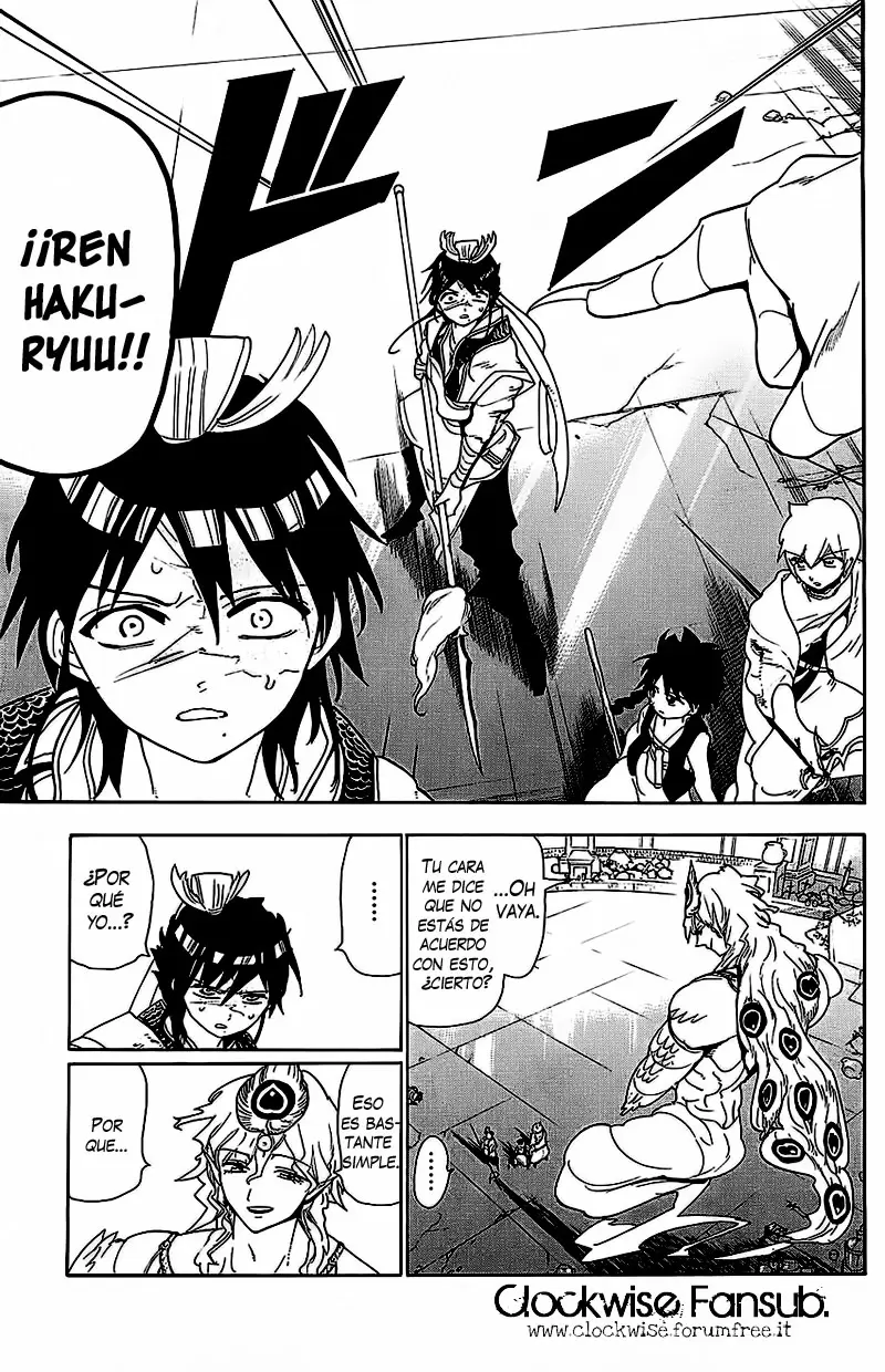 Magi - Labyrinth of Magic capítulo 105, página 11