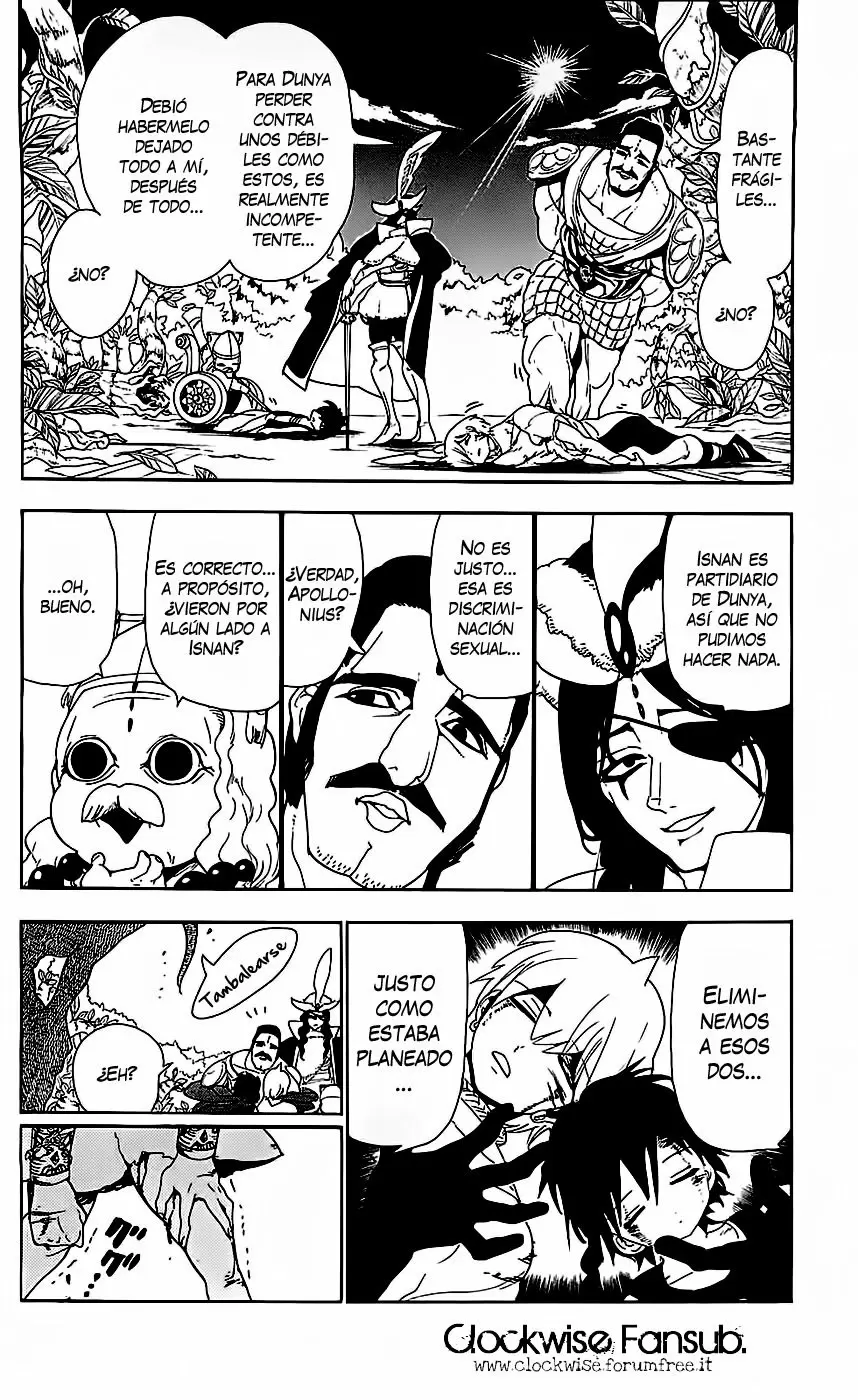Magi - Labyrinth of Magic capítulo 106, página 10