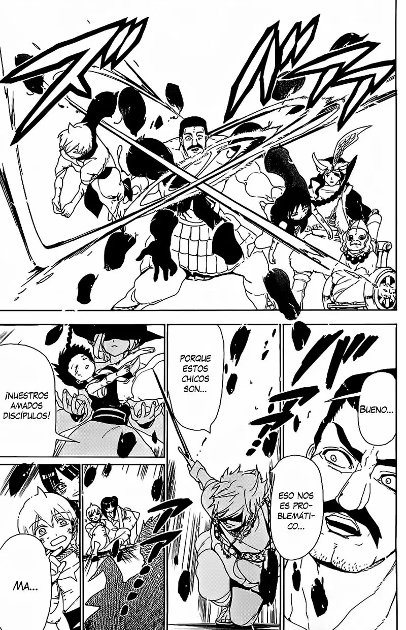 Magi - Labyrinth of Magic capítulo 106, página 17