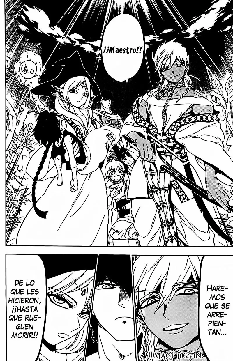 Magi - Labyrinth of Magic capítulo 106, página 18