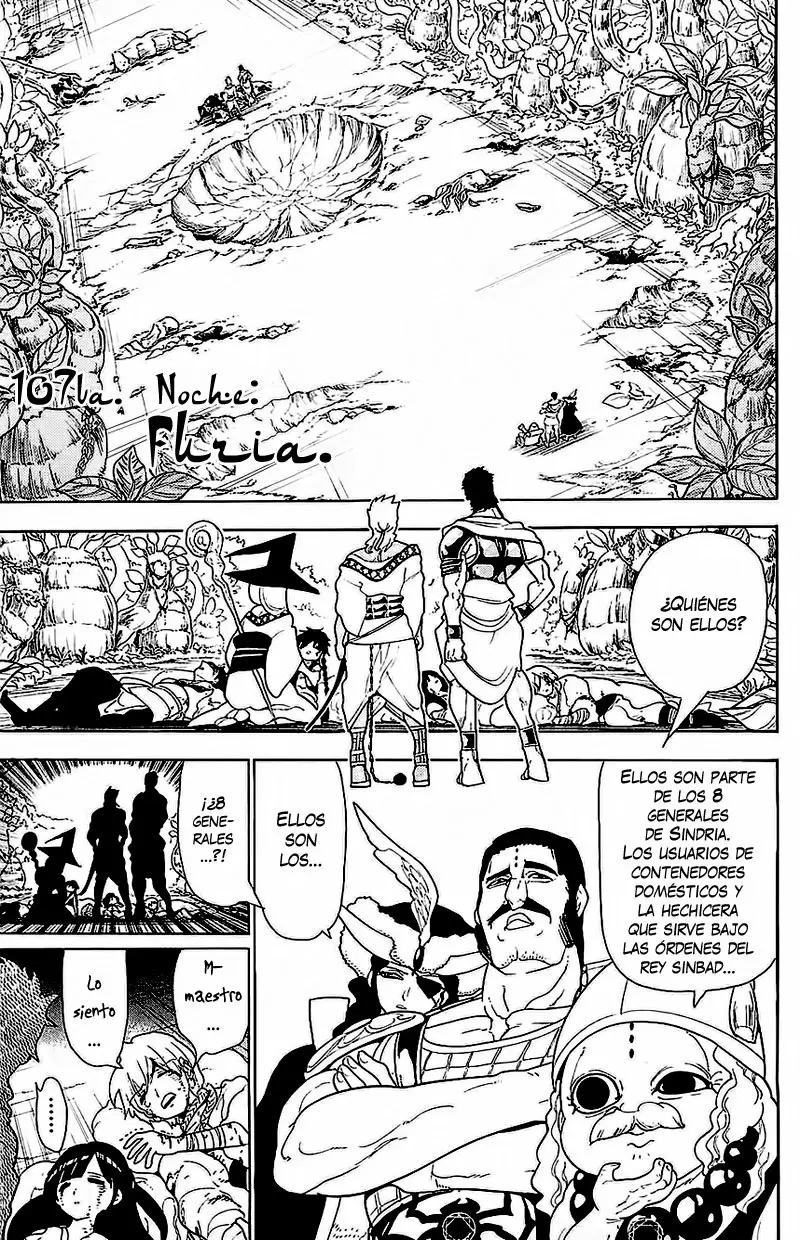 Magi - Labyrinth of Magic capítulo 107, página 1