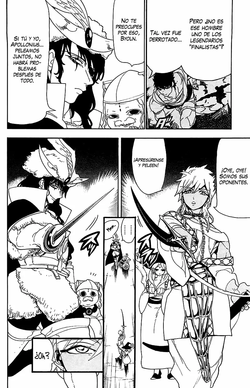 Magi - Labyrinth of Magic capítulo 108, página 2