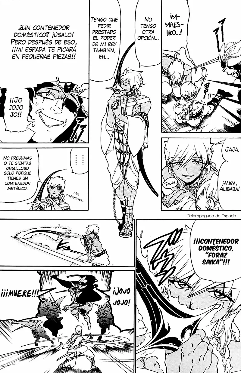 Magi - Labyrinth of Magic capítulo 108, página 13