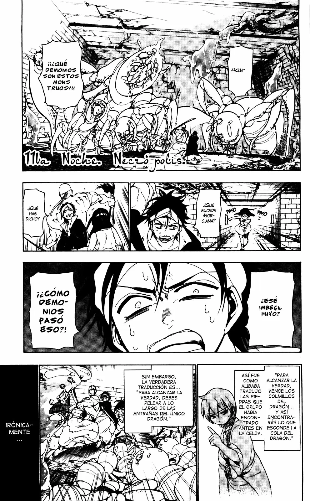 Magi - Labyrinth of Magic capítulo 11, página 1