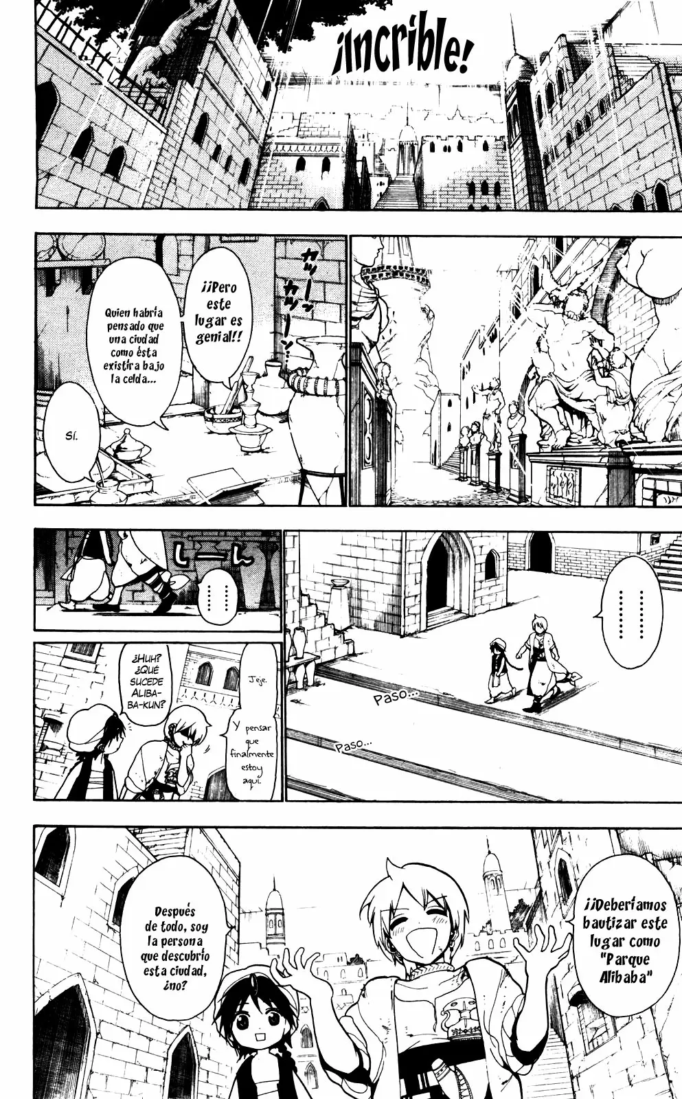 Magi - Labyrinth of Magic capítulo 11, página 13