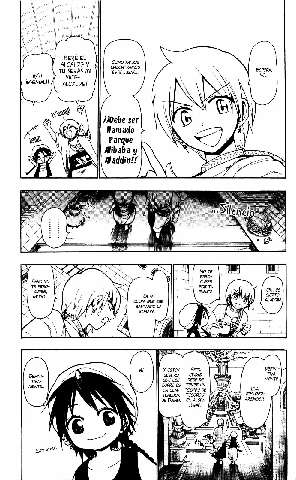 Magi - Labyrinth of Magic capítulo 11, página 14