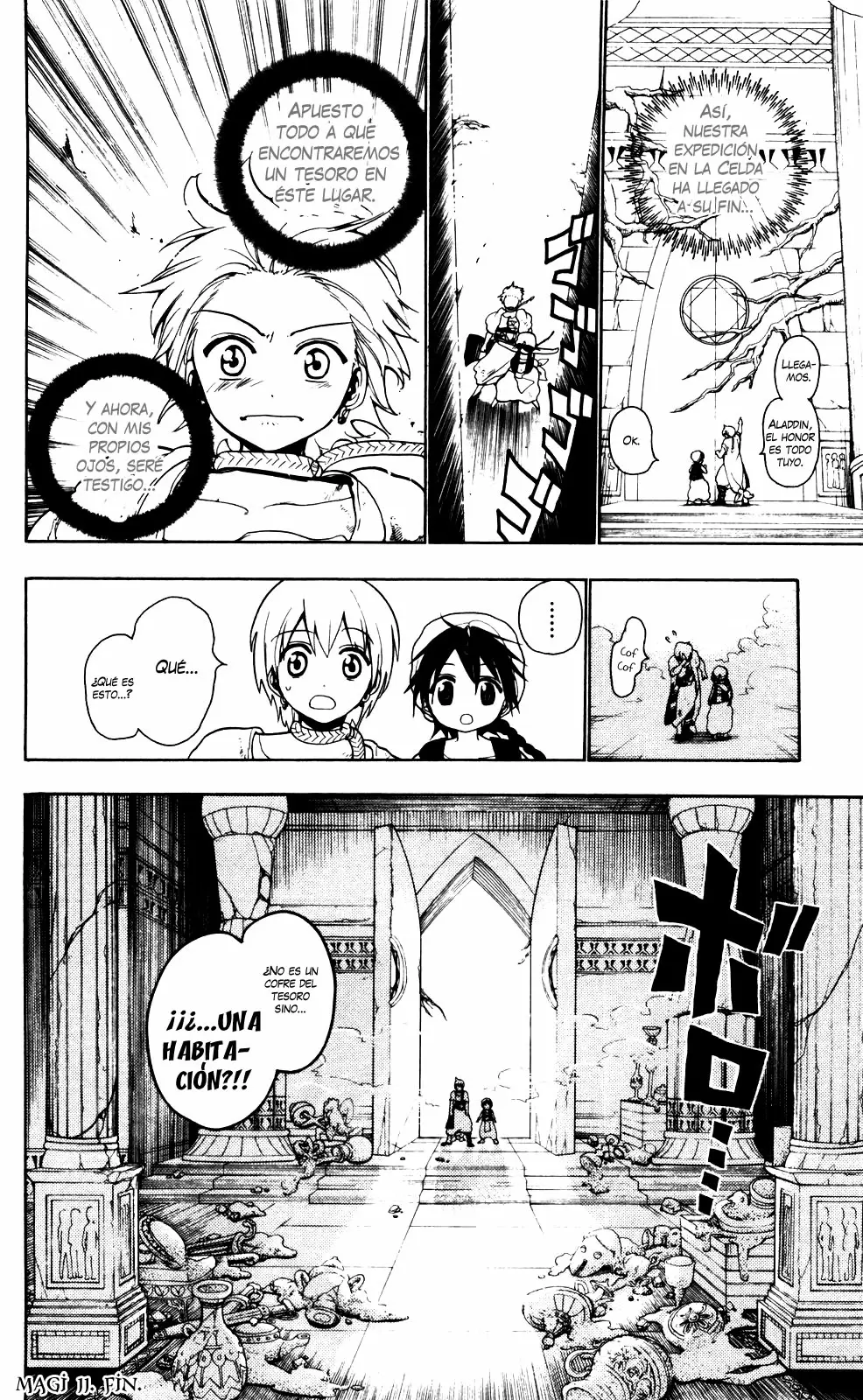 Magi - Labyrinth of Magic capítulo 11, página 17