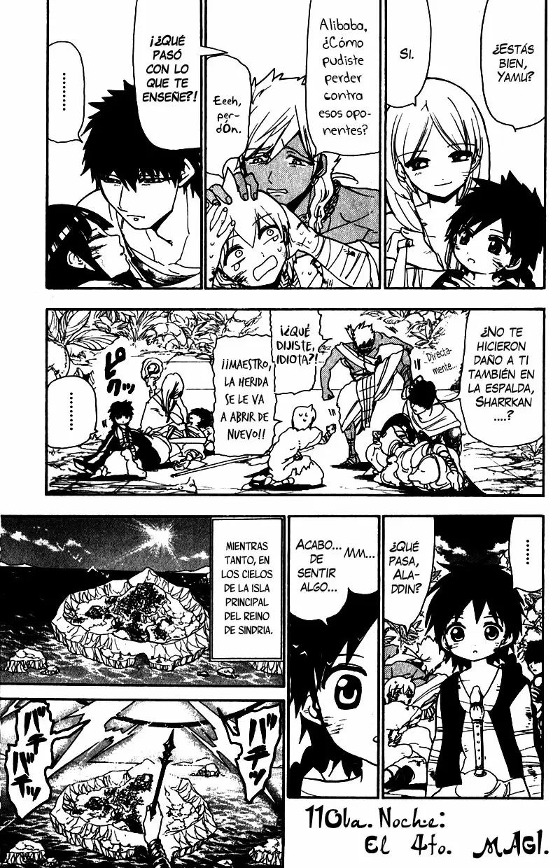 Magi - Labyrinth of Magic capítulo 110, página 1