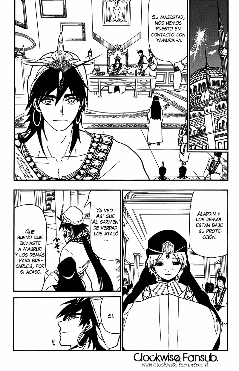 Magi - Labyrinth of Magic capítulo 110, página 3