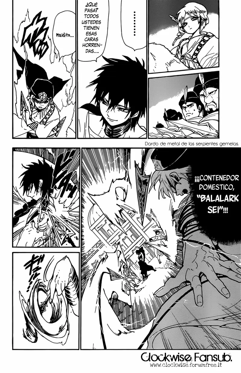 Magi - Labyrinth of Magic capítulo 110, página 6