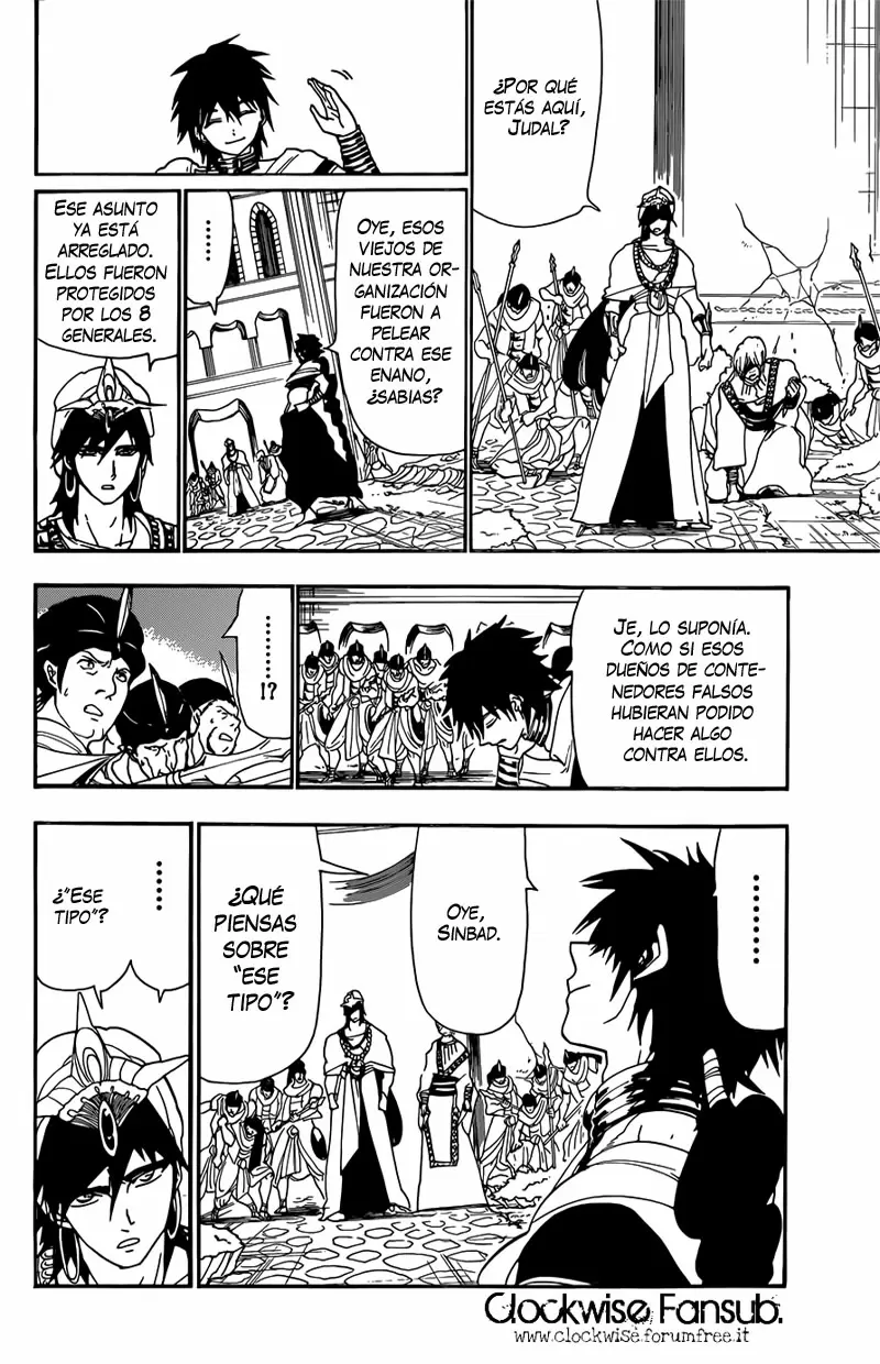 Magi - Labyrinth of Magic capítulo 110, página 8