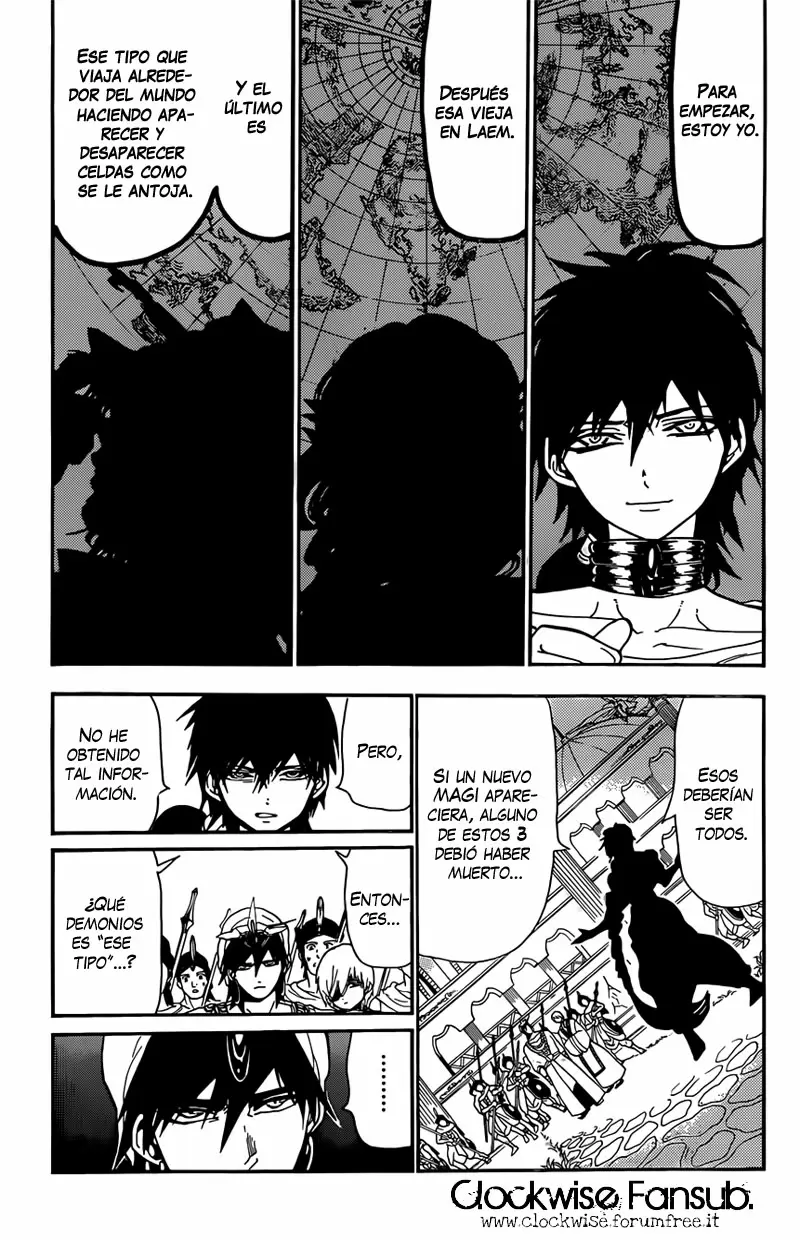 Magi - Labyrinth of Magic capítulo 110, página 11