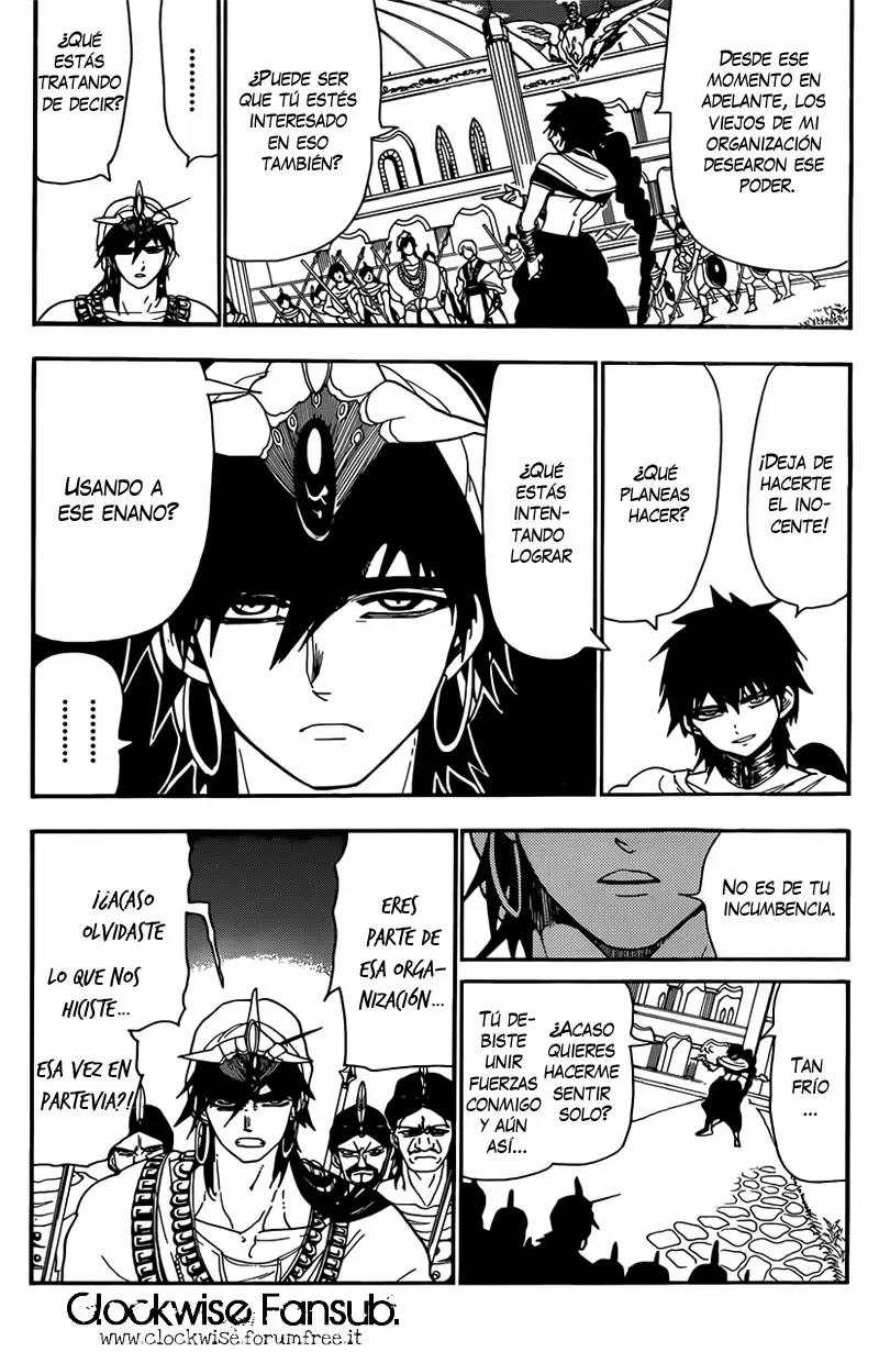 Magi - Labyrinth of Magic capítulo 110, página 13