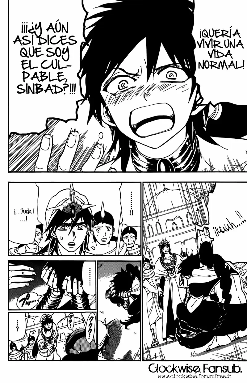 Magi - Labyrinth of Magic capítulo 110, página 16