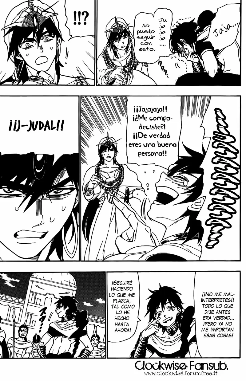 Magi - Labyrinth of Magic capítulo 110, página 17